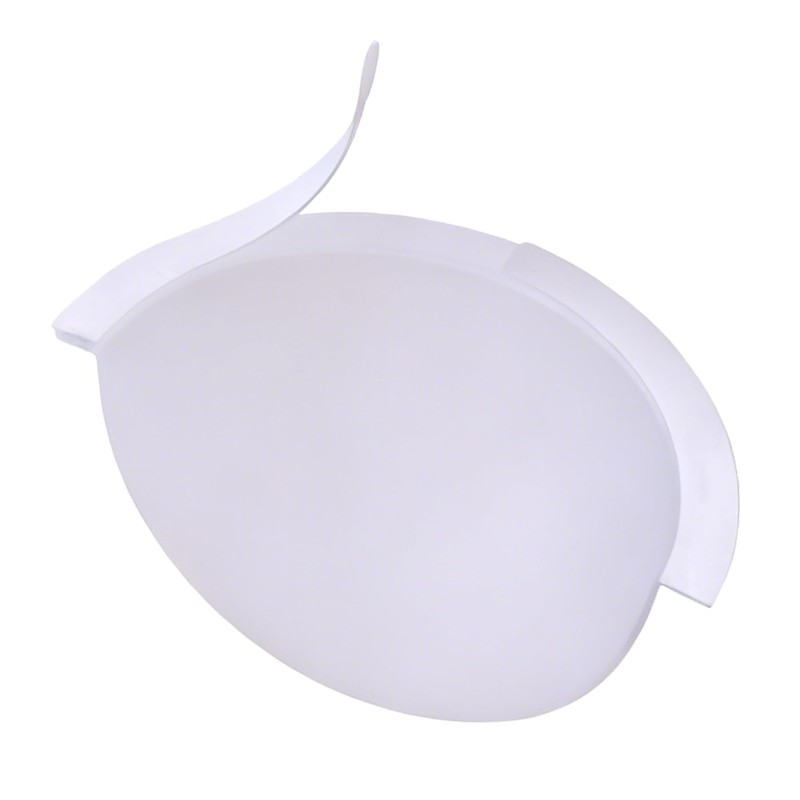 Abeicy 4 Packs Opaque Half Shades for Recessed Light Covers,