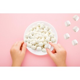 Fruidles Rainbow Pride Buttermints, Mint Candies, After Dinner Mints, Butter Mint Candy, Fat-Free, Individually Wrapped (55 Pieces)