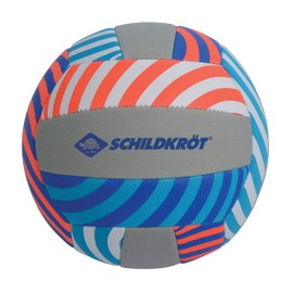 Schildkröt® Neoprene Beach Volleyball, Size 5, Diameter 21 cm, Normal Size, Assorted Colours, Non-Slip Textile Surface, Salt Waterproof, Ideal for Stand and Garden, 970341