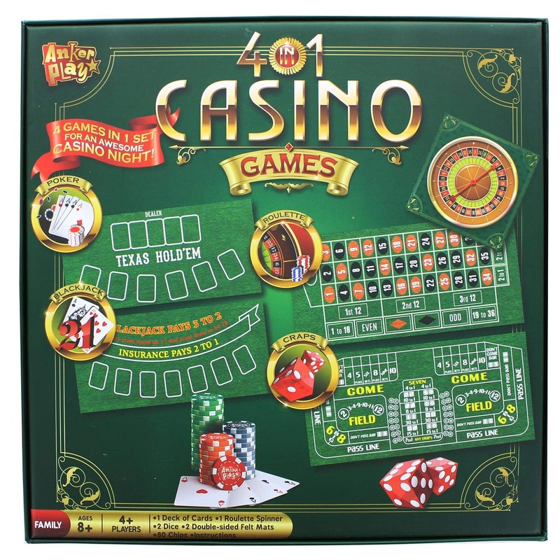 4 in 1 Casino Games