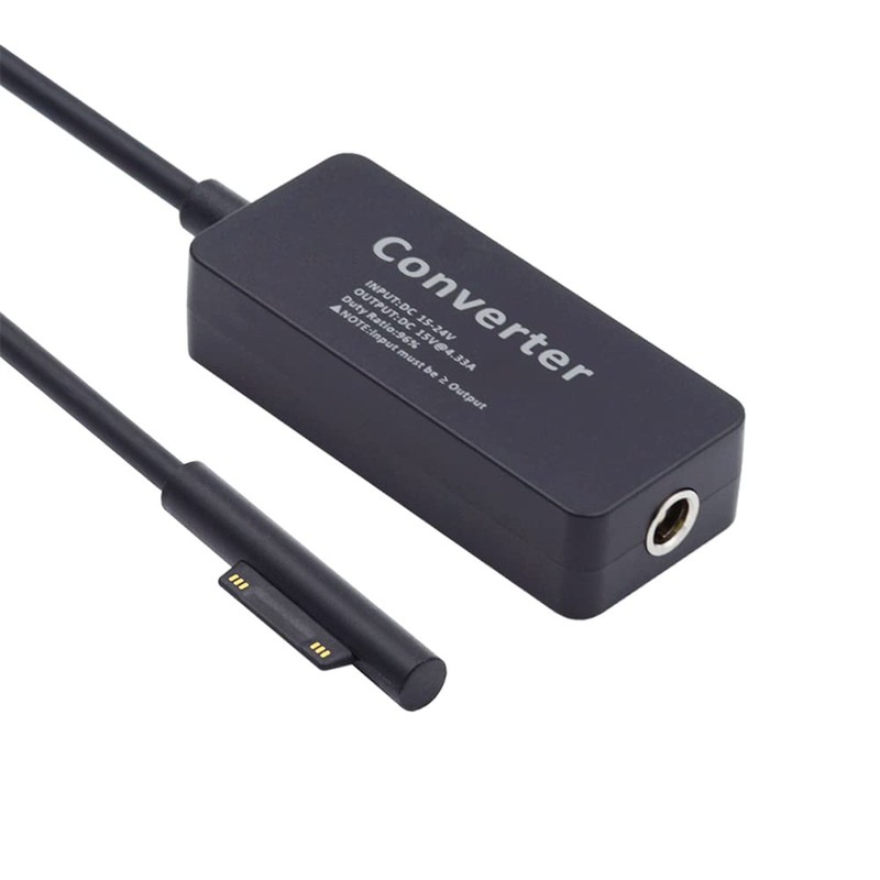 NFHK 65W 20V 15V-24V DC 5.5x2.5mm Jack to Surface Pro3