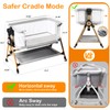 3 in 1 Baby Bassinet,Bedside/Rocking Bassinet for Baby,Bedside Crib with