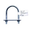 WAKI BS-165 U-Bolt Set 0.2 x 2.0 inches (5/16 x