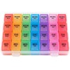 Weekly Pill Organiser, 28 Compartment Pill Box