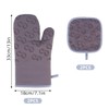 Oven Gloves and Pot Holders Set Heat Resistant Oven Mitts