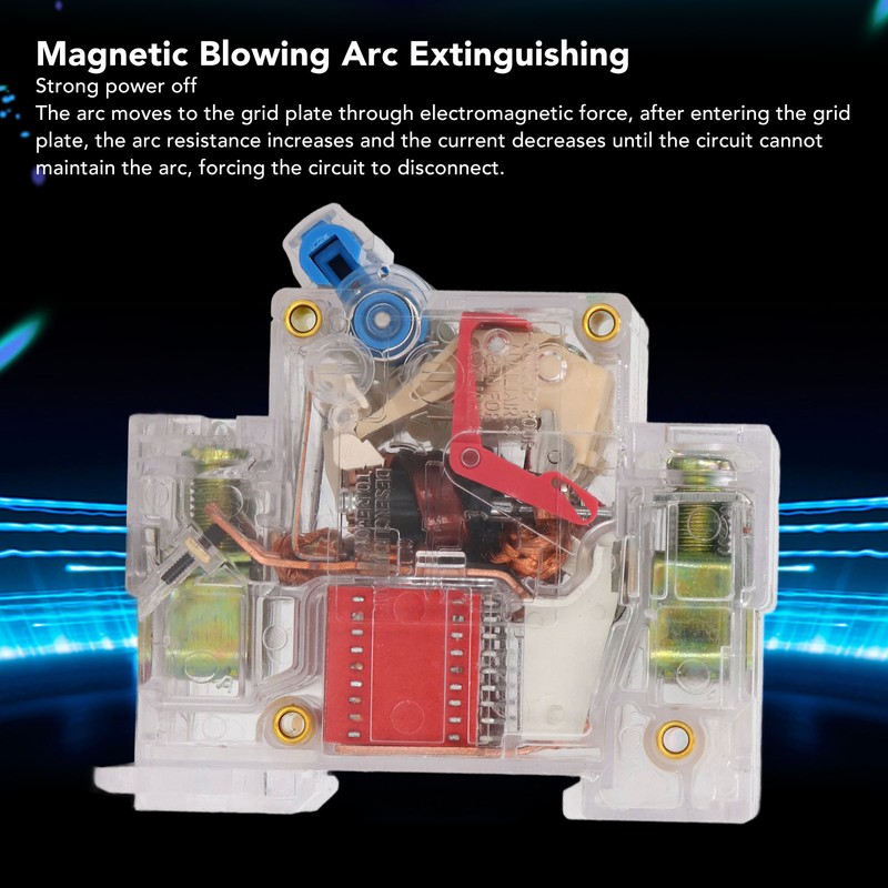 Transparent Circuit Breaker 2P High Sensitivity Easy Observation Circuit Breaker