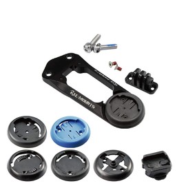 REC-MOUNTS Type α Combo Mount for MOST (TALON ULTRA) (10 Brand Compatible) [MOSTα+GP] Compatible with Garmin Cat Eye, Pioneer Leather-in, Wahoo, Brighton, Giant, Explorer, Sigma, Polar, GoPro HERO