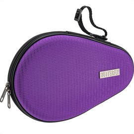 Butterfly Table Tennis Racket Case, Hard Full Case, Purple