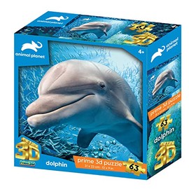 Animal Planet Dolphin 3D Effect 63 Piece Puzzle