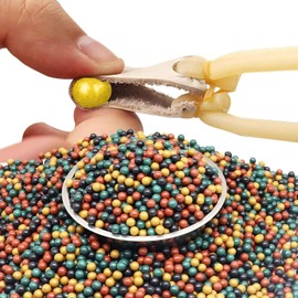 Hard Clay Balls for Practice Coloured Clay Balls 9mm (500g)