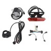 Electric Headlight and Tail Light Set LED Front Rear Warning