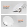 12V Recessed LED Lights-3.5” Ceiling Light with Spring Clips-RV Interior