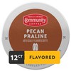 Community Coffee Pecan Praline Flavored 12 Count Coffee Pods, Medium