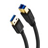 Jelly Tang USB 3.0 Cable A to B 3Ft, Superspeed