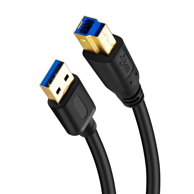 Jelly Tang USB 3.0 Cable A to B 3Ft, Superspeed