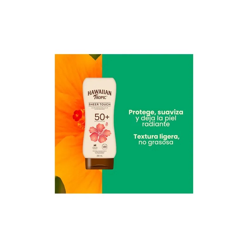 Protector Solar Hawaiian Tropic Sheer Touch FPS 50 Sunscreen SPF