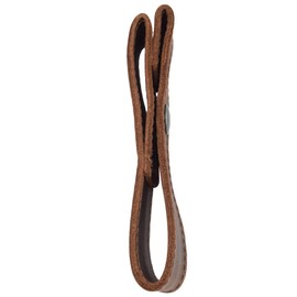 Hide & Drink, funda de piel rústico para látigo, soporte para látigo de bullito hecho a mano (café bourbon)