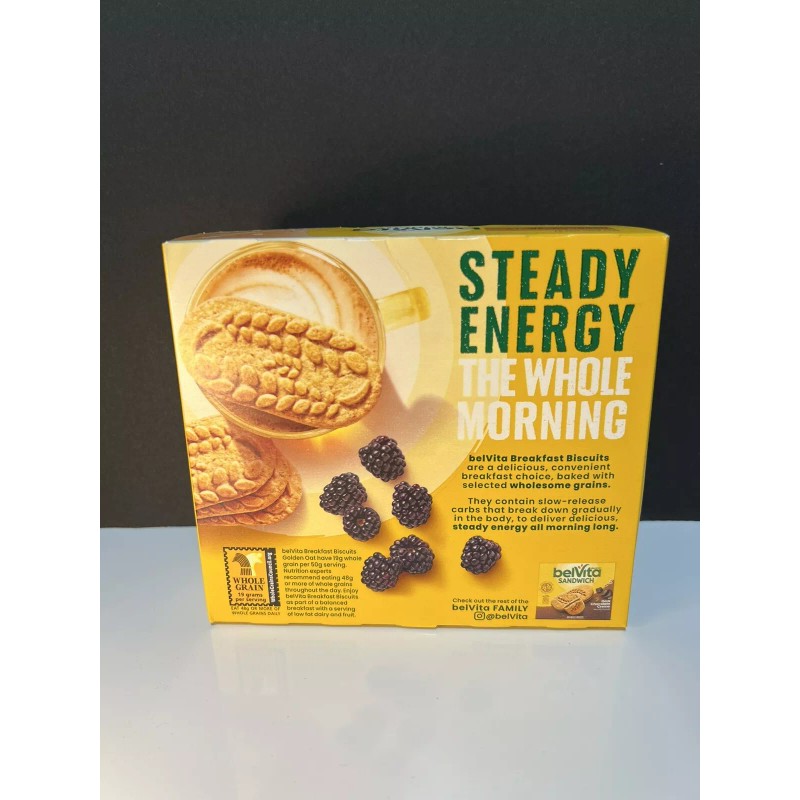 Belvita 🔵 New Belvita Golden Oats Wheat Crunchy Breakfast 5PK