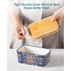 vancasso SIMI Butter Dish with Lid, 6.5" Large Butter Dish