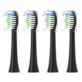 Replacement Toothbrush Heads for COSLUS DY-108Pro Electric Toothbrush,Sonic Electric Toothbrush with Covers(4 Count)