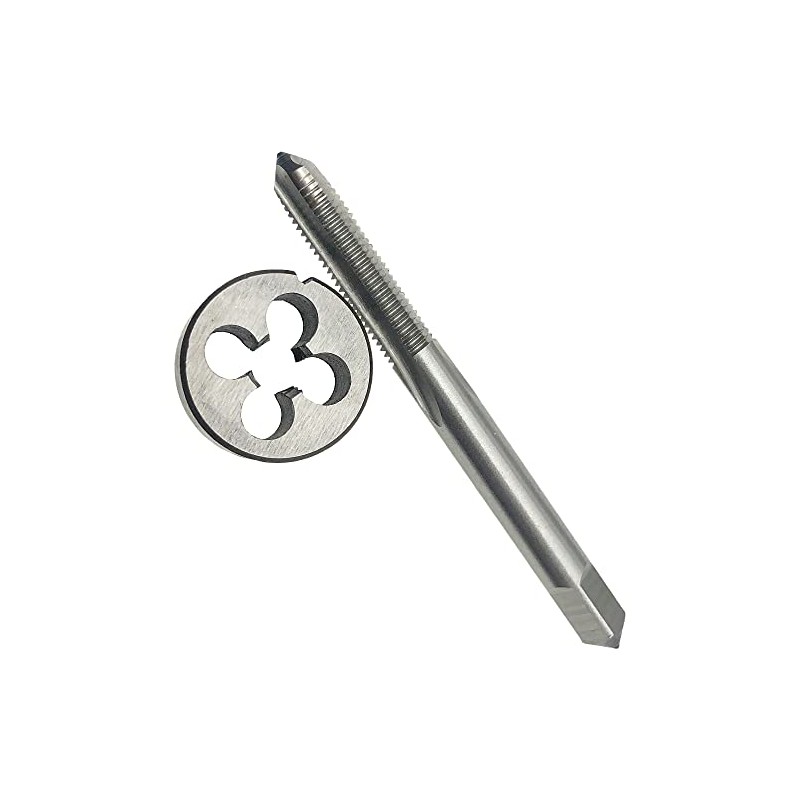 1/4"-32 UNEF Thread Tap & Die Set RH HSS 1/4-40