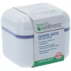 Family Wellness Denture Case, Denture Cup with Strainer Safety Basket,