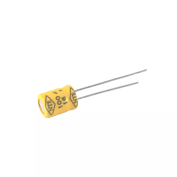 NTE Electronics NPR100M16 Aluminum Non Polarized Electrolytic Capacitor