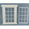 Melody Jane Dolls House Miniature White Plastic Georgian Window Frame