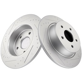ANPART Disc Brake Rotors Kits - Rear 11.02" [2PCS] Compatible For Ford For Escape 2013-2016,For Ford For Transit Connect 2014-2018