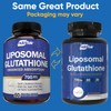 NutriFlair Liposomal Glutathione Supplement 700mg – Setria® Reduced L-Glutathione, 60