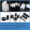 2 Pcs HDPE Rod,HDPE High Density Polyethylene Round Rod,3/4"x 13"