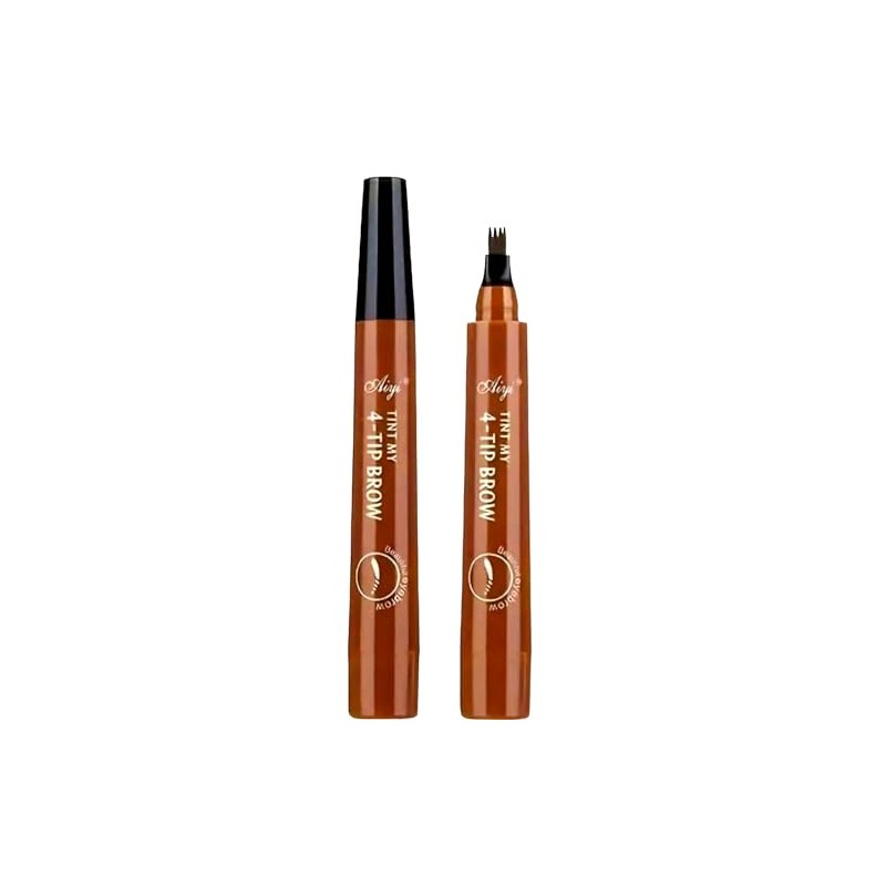 RuiLuxe Light Brown Eye Brow Pen,Water Proof,Anti Smudge,Long Lasting for