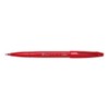Pentel Brush Sign Pen, Fibre-Tip Pen, Brush-Like Tip, SES15C-12