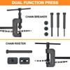 ORIGINTECH Chain Breaker, 13-Piece Chain Cutter Rivet Tool Set Riveting