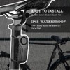 Wsdcam 113dB Bike Alarm Wireless Vibration Motion Sensor Waterproof Motorcycle