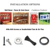 Metal Sign Aluminum Sign Beware of The Bull Caution for
