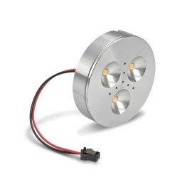 Revolt Led CREE 3W LED Puck Light for undercabinet, bookshelf, Cool White  ***BRAND NEW