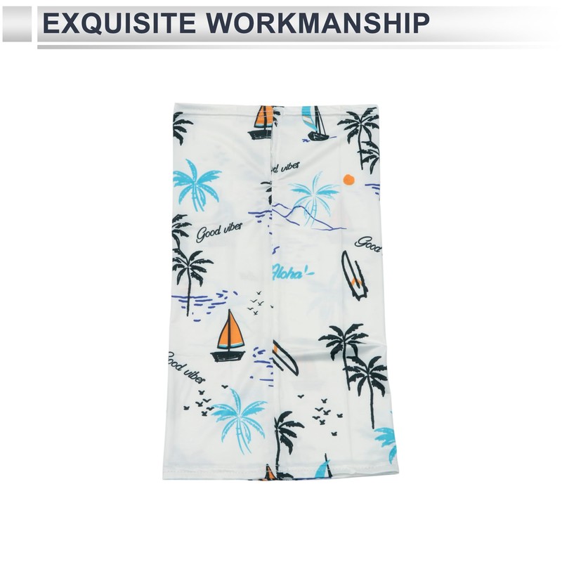 INFINAUTO Half Pack UV Face Shield Polyester Beach Multipurpose Neck