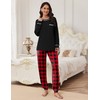 Ekouaer Pajamas Set for Women Soft Comfy Pjs Sets Long