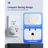 HAPYTHDA Remote Control Outlet Plug, 15A/1500W Wireless Light Switch for