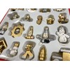 20 Wooden Christmas Tree Decorations Fine Detail Hand Made Traditional