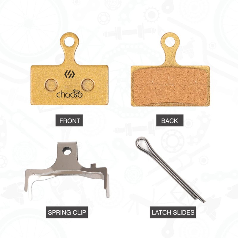Chooee Brake Pads for Shimano G01S G02S XT XTR JO2A