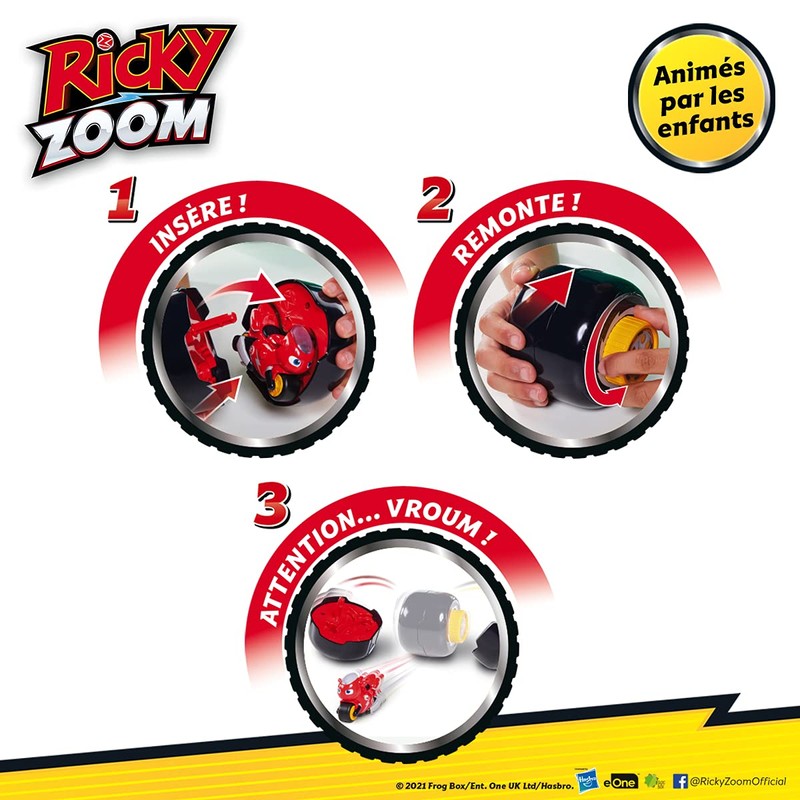Ricky Zoom T20059 Toy, Ricky Wind & Launch