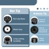 supregear Heavy Duty Rubber Replacement Caps for Hiking and Trekking