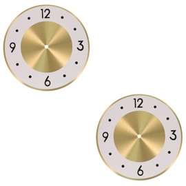 TEHAUX DIY Clock Dial Replacement Sturdy Plastic Numeral Clock Part for Easy Installation Modern Design Accessory