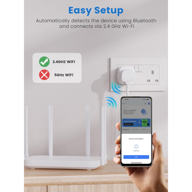 Smart Plug Alexa Plugs, EIGHTREE Smart Plugs That Work With