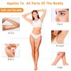 300PCS Large Waxing Strips Paper, Full Size Waxing Strips for