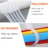 100 8 inch pieces Cable Zip Nylon Heavy Duty Self
