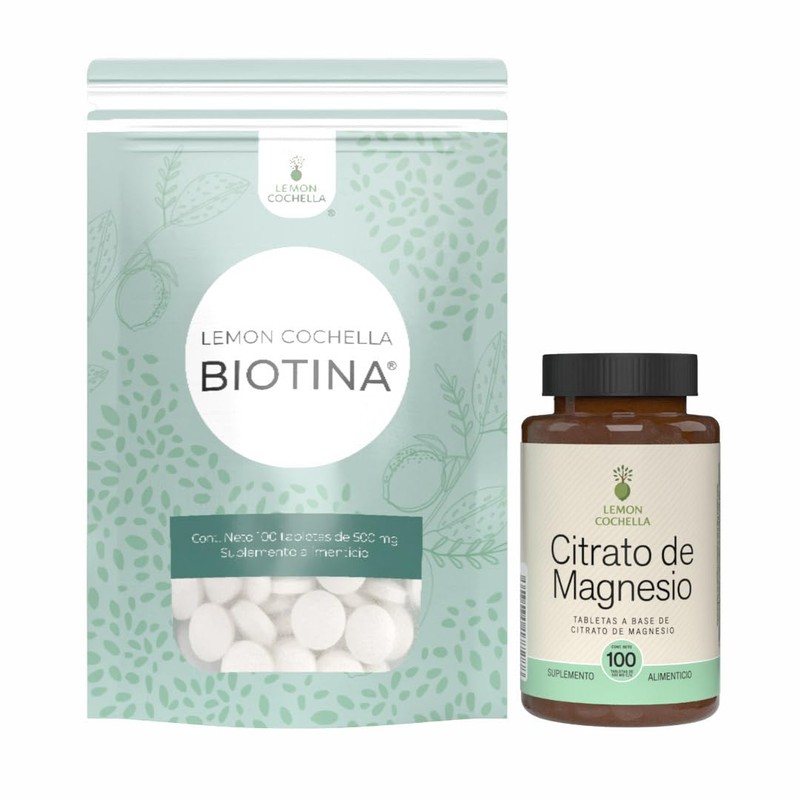 Combo - Biotina y Citrato de Magnesio - El duo