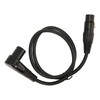 XLR to XLR Cable Elbow Male to Straight Female HiFi